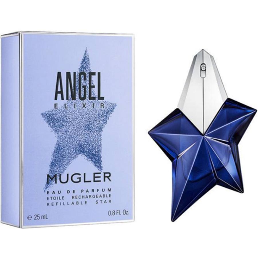 تييري موغلر أنجيل إليكسير 25مم - THIERRY MUGLER Ladies Angel Elixir EDP Spray 0.8 oz Fragrances