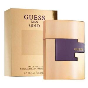 عطر جيس مان جولد مان أو دو تواليت 75مل - Guess Man Gold For Men By Guess Eau De Toilette Spray 2.5 oz