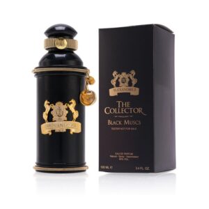 Alexandre. J- Collector Black Muscs Eau de Parfum 100 ml - Musky Unisex - عطر ألكسندر جيه ذاكوليكتور بلاك مسك أو دو بارفيوم 100مل