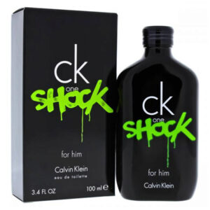 عطر كالفن كلاين سي كي ون شوك الأسود الرجالي تواليت 100مل – Ck One Shock Men / Calvin Klein EDT Spray 3.4 oz (100 ml)