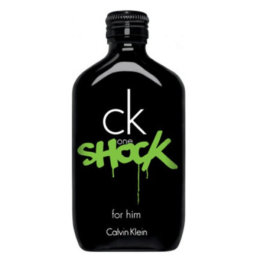 عطر كالفن كلاين سي كي ون شوك الأسود الرجالي تواليت 100مل – Ck One Shock Men / Calvin Klein EDT Spray 3.4 oz (100 ml) - Image 2