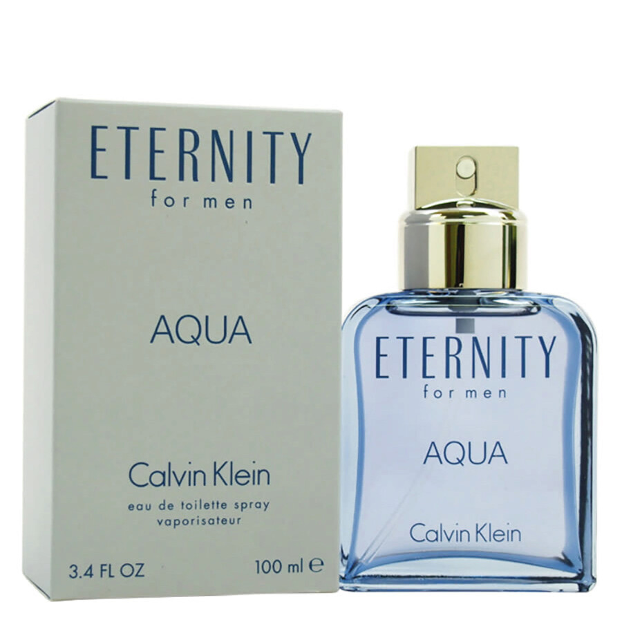 كالفن كلاين إترنتي أكوا للرجال أو دو تواليت - 100مل - Eternity Aqua / Calvin Klein EDT Spray 3.3 oz