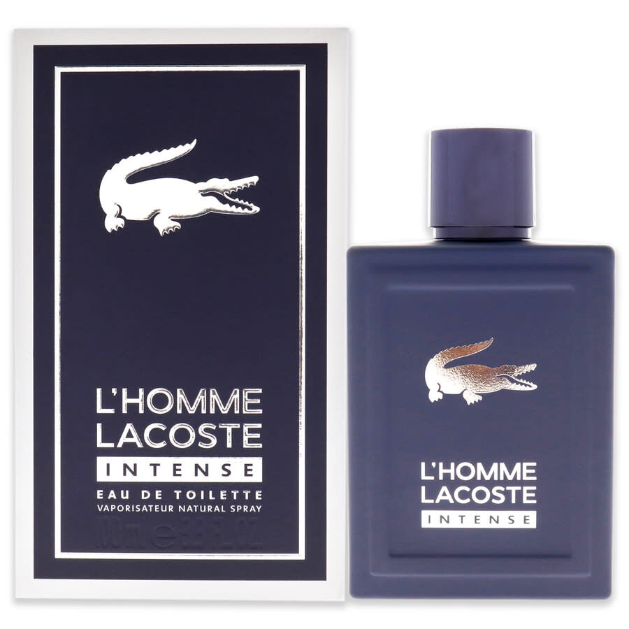 عطر لاكوست لهوم إنتس أو دو تواليت 100مل - L' homme Intense Eau De Toilette 3.4 oz - Image 2