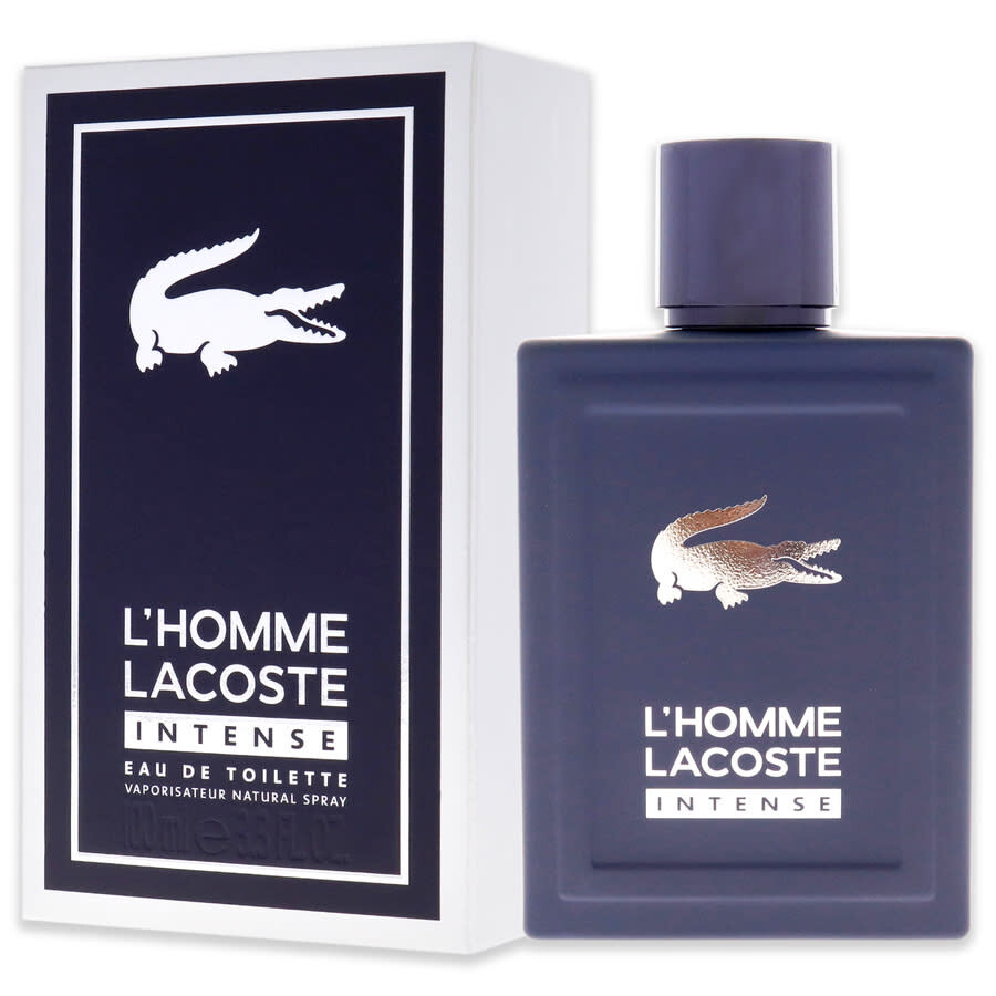 عطر لاكوست لهوم إنتس أو دو تواليت 100مل - L' homme Intense Eau De Toilette 3.4 oz - Image 4