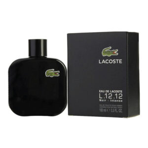 لاكوست إل12.12 نوار إنتنس 100مل أو دو تواليت عطر للرجال - L.12.12 Noir Intense / Lacoste EDT Spray 3.3 oz