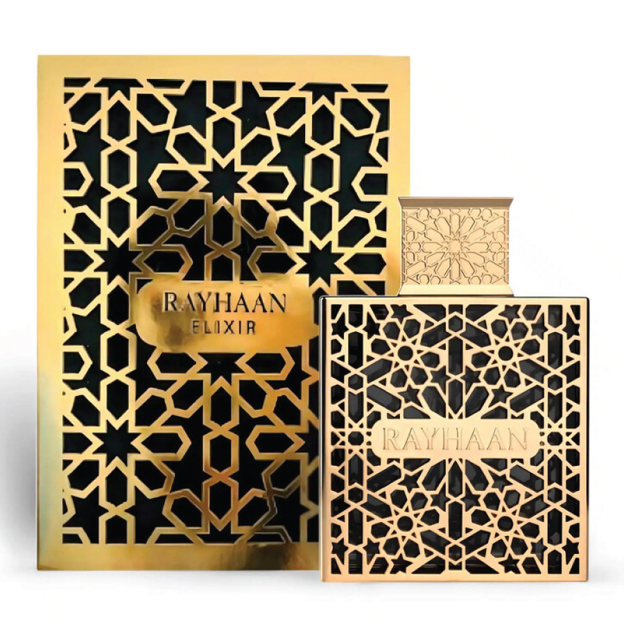 عطر رايحان إليكسير للرجال بخاخ أو دو بارفان 100مل - Men's Rayhaan Elixir EDP Spray 3.4 oz