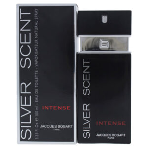 جاك بوغارت سيلفر سينت انتنس أو دي تواليت للرجال 100 مل - Silver Scent Intense by Jacques Bogart for Men 3.33 oz EDT Spray