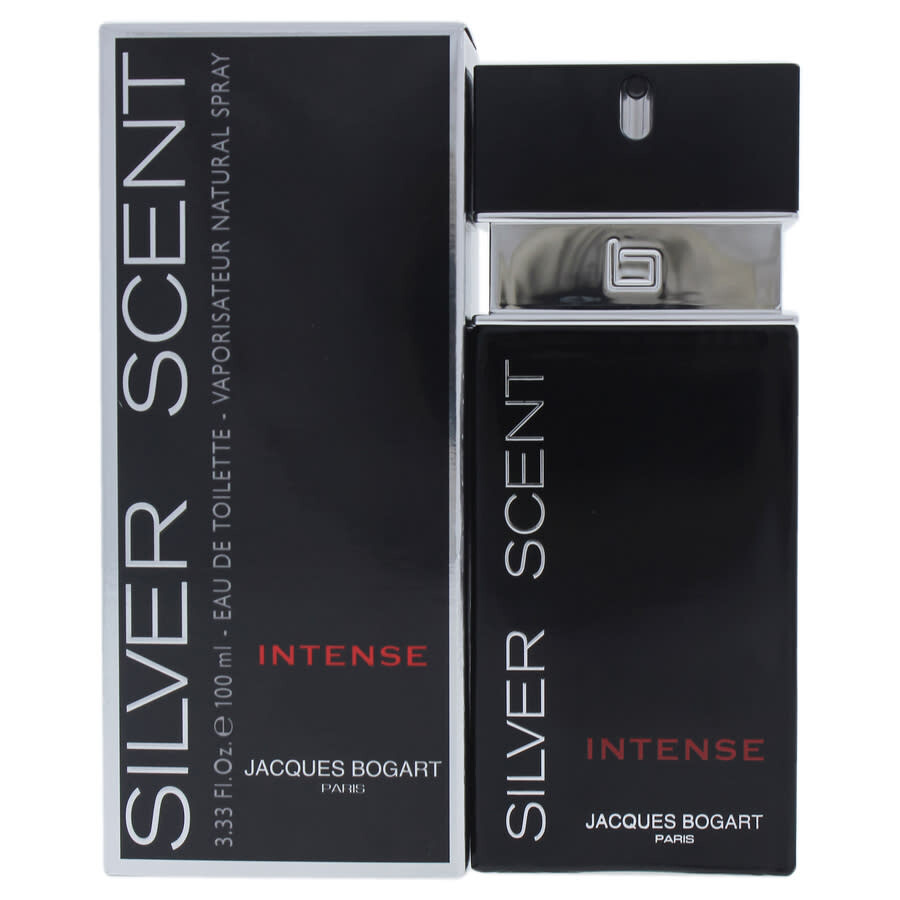 جاك بوغارت سيلفر سينت انتنس أو دي تواليت للرجال 100 مل - Silver Scent Intense by Jacques Bogart for Men 3.33 oz EDT Spray