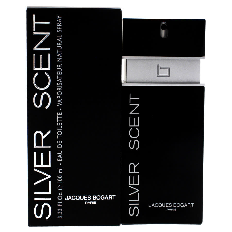 جاك بوغارت سيلفر سينت أو دي تواليت للرجال 100 مل - Silver Scent / Jacques Bogart EDT Spray 3.4 oz
