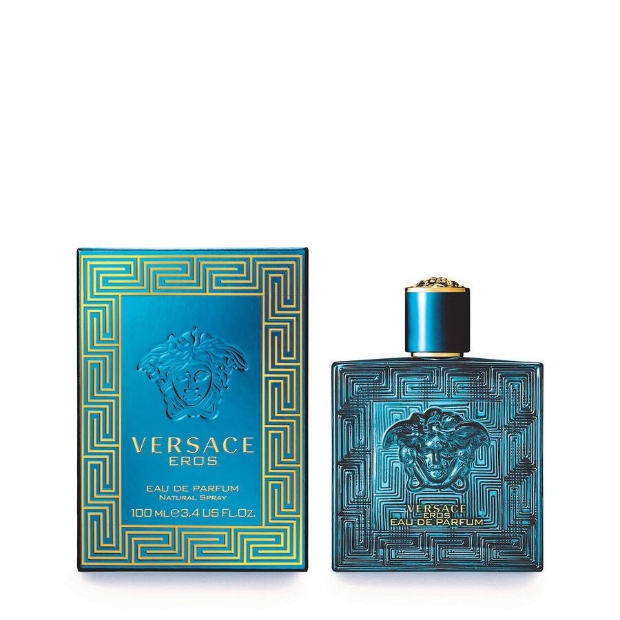 Versace Eros - Eau De Parfum For Men - 100ml - عطر فرزاتشي إيروس الرجالي - أو دو بارفيوم - 100مل - الصورة 2