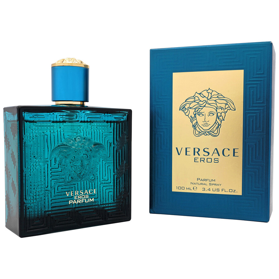 عطر فرزاتشي إيروس الرجالي الإصدار البارفيوم 100مل - VERSACE Men's Eros Parfum Spray 3.4 oz