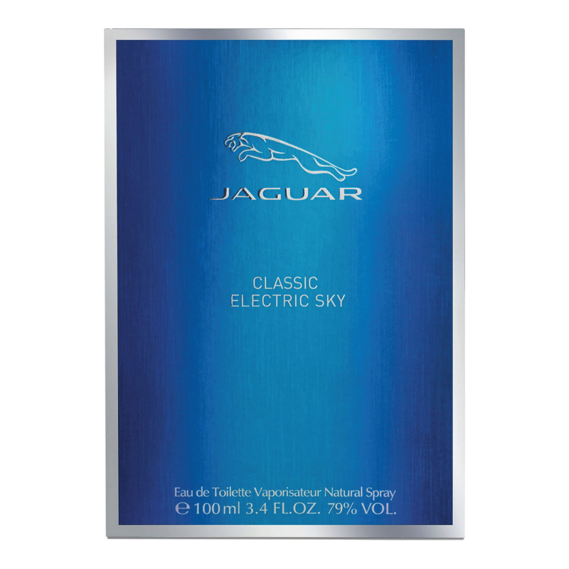 JAGUAR Men's Electric Sky EDT Spray 3.4 oz Fragrances - عطر جاكوار كلاسيك إلكتريك سكاي الرجالي أو دو تواليت 100مل - Image 2